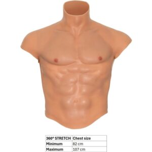 Hidden Desire-Alter Ego Tricou Torso Masculin din Silicon - imagine 5