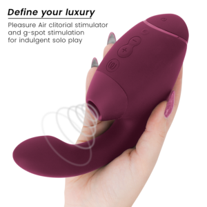 Womanizer-Duo Next Stimulator Dual Clitoral si G-spot Dusky - imagine 2