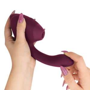 Womanizer-Duo Next Stimulator Dual Clitoral si G-spot Dusky - imagine 3