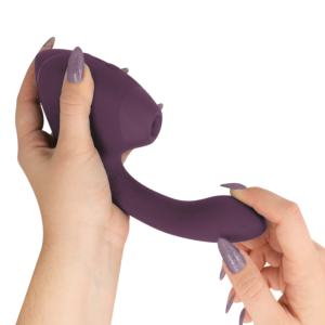 Womanizer-Duo Next Stimulator Dual Clitoral și G-spot Mov - imagine 4
