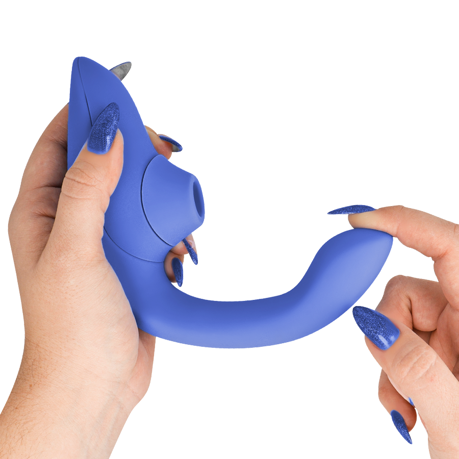 Womanizer-Blend Rabbit Vibrator Stimulator Albastru 4 img 219144 e6b34a83ee514619b29e4f97edd6fdec 1