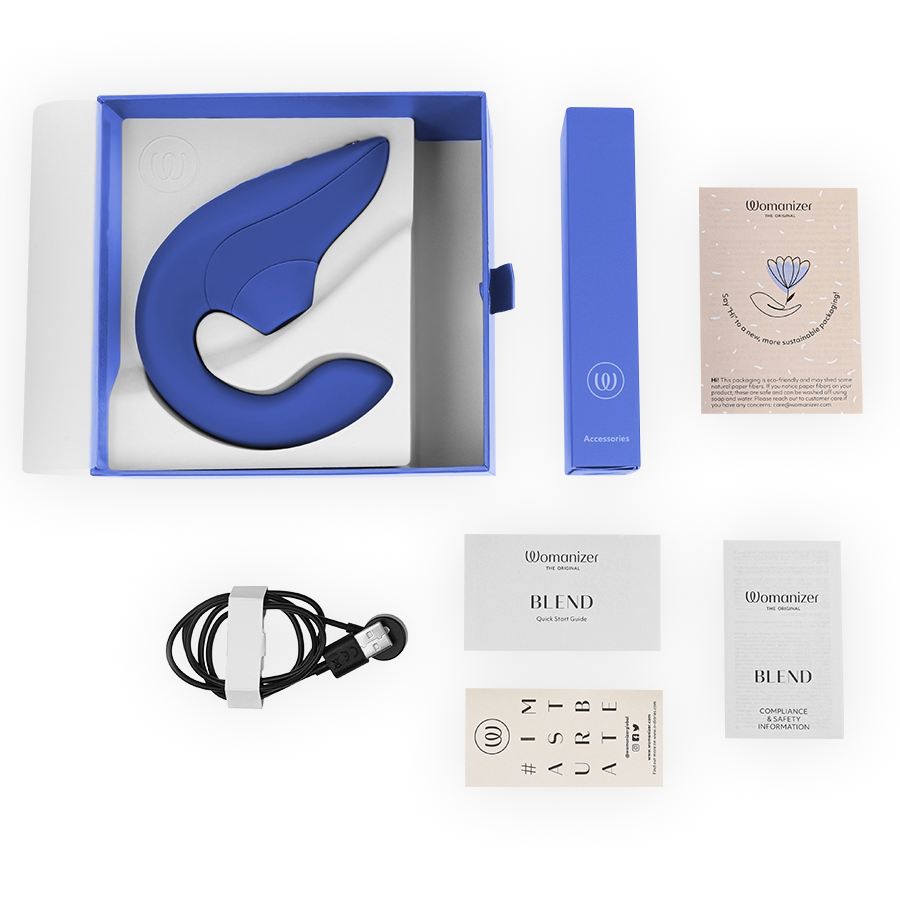 Womanizer-Blend Rabbit Vibrator Stimulator Albastru 6 img 219147 a053b258b5cea5bb42db856e0a370728 1