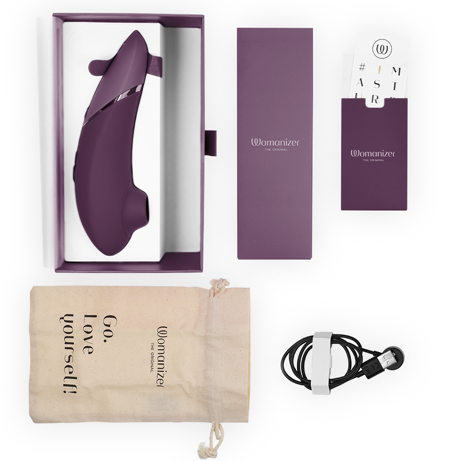 Womanizer-Next Stimulator Clitoral Dark Purple-Silicon, 3 Trepte · Vibratoare (imaginea 6)