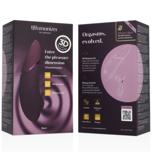Womanizer-Next Stimulator Clitoral Dark Purple-Silicon, 3 Trepte · Vibratoare (imaginea 7)