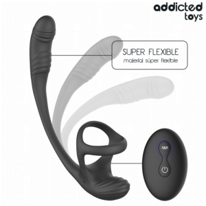 Addicted Toys-Plug Anal cu Vibrație, Mișcare 360º și Stimulator 12 Addicted Toys-Plug Anal cu Vibrație, Mișcare 360º și Stimulator - imagine 3