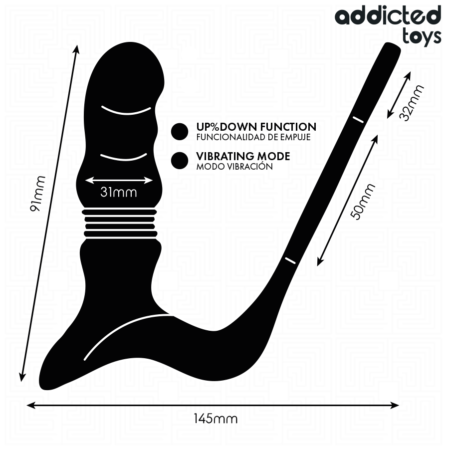 Addicted Toys-Up&down Inel Prostatic-Silicon, 10 Trepte 6 img 219344 fb96e5392f221330b87c1806fdff21d5 1