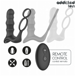 Addicted Toys-Up&down Inel Prostatic-Silicon, 10 Trepte 12 Addicted Toys-Up&down Inel Prostatic-Silicon, 10 Trepte - imagine 4