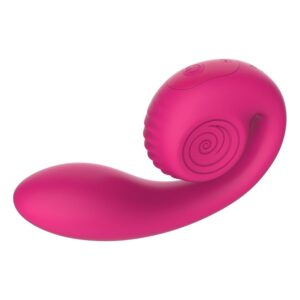 Snail Vibe - Gizi Lite Dual G-spot și Clitoral Roz Vibrator 8 Snail Vibe - Gizi Lite Dual G-spot și Clitoral Roz Vibrator - imagine 3
