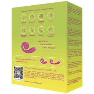 Snail Vibe - Gizi Lite Dual G-spot și Clitoral Roz Vibrator 10 Snail Vibe - Gizi Lite Dual G-spot și Clitoral Roz Vibrator - imagine 5