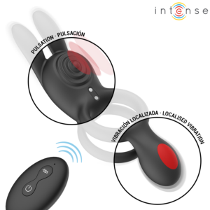 Intense For Him-Quinn Inel Vibrator cu Dublă Vibrație 14 Intense For Him-Quinn Inel Vibrator cu Dublă Vibrație - imagine 6