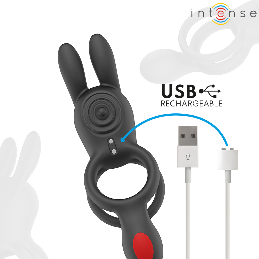 Intense For Him-Quinn Inel Vibrator cu Dublă Vibrație 8 img 219571 19ddb008d8aff65559b376bf63e2dd85 1