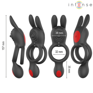 Intense For Him-Quinn Inel Vibrator cu Dublă Vibrație 15 Intense For Him-Quinn Inel Vibrator cu Dublă Vibrație - imagine 7