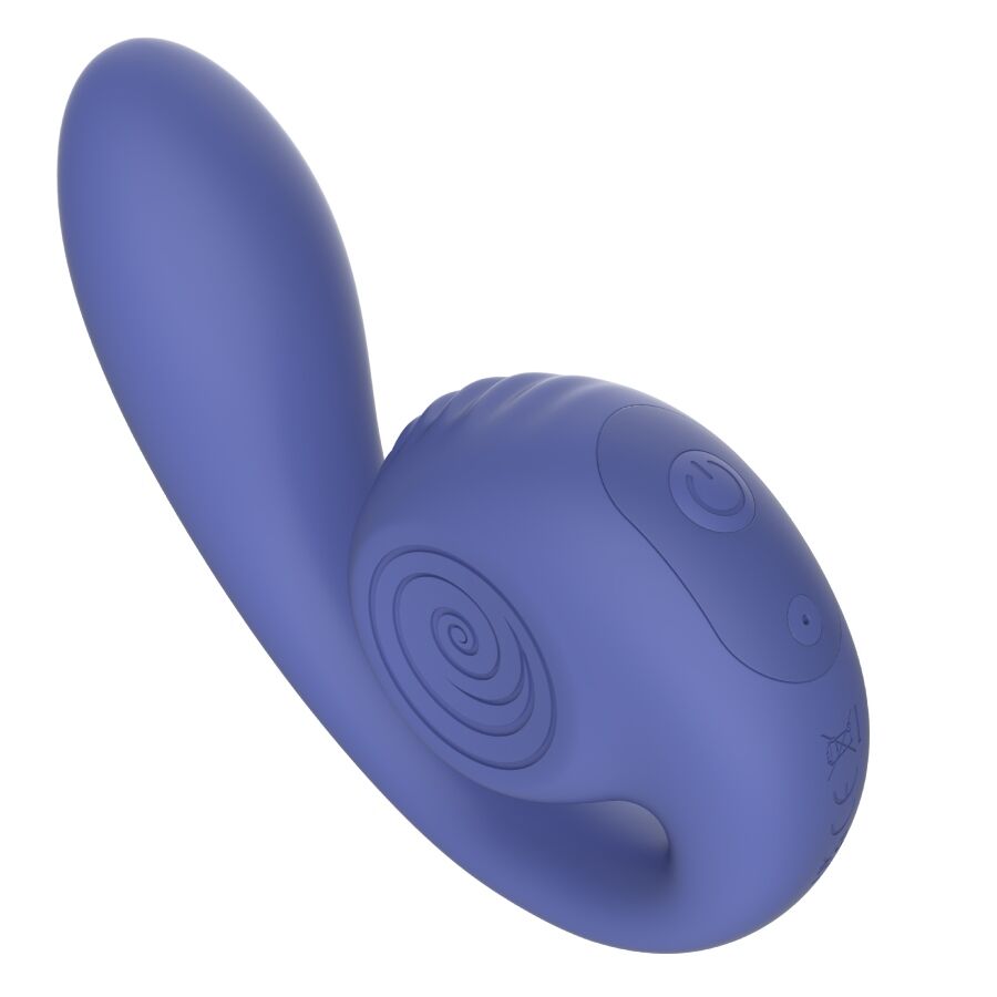 Snail Vibe - Gizi Lite Vibrator Dual G-spot și Clitoral, Mov 3 img 219579 2785610d1fc92716b51bc8085228ec8a 1