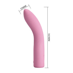 High Tech-Kisell Vibrator Punctul G Roz-Silicon, 10 Trepte 17 High Tech-Kisell Vibrator Punctul G Roz-Silicon, 10 Trepte - imagine 7