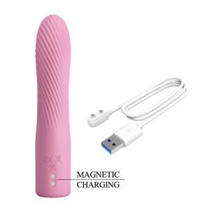 High Tech-Kisell Vibrator Punctul G Roz-Silicon, 10 Trepte 20 High Tech-Kisell Vibrator Punctul G Roz-Silicon, 10 Trepte - imagine 10