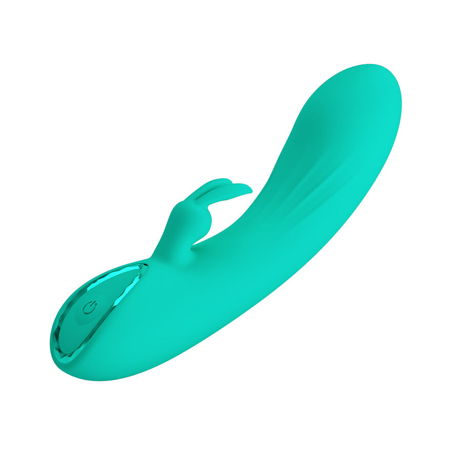 High Tech-Dj Stick G-spot Turquoise Vibrator-Silicon, 10 Trepte 3 High Tech-Dj Stick G-spot Turquoise Vibrator-Silicon, 10 Trepte — PRETTY LOVE · Vibratoare (imaginea 3)