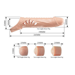 For Him-Manson pentru Penis cu Extensii-TPE 15 For Him-Manson pentru Penis cu Extensii-TPE - imagine 6