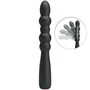 Mr Play-Dop Anal Vibrator Flexibil, 12 Funcții, Reîncărcabil - imagine 8
