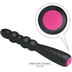 Mr Play-Dop Anal Vibrator Flexibil, 12 Funcții, Reîncărcabil - imagine 3