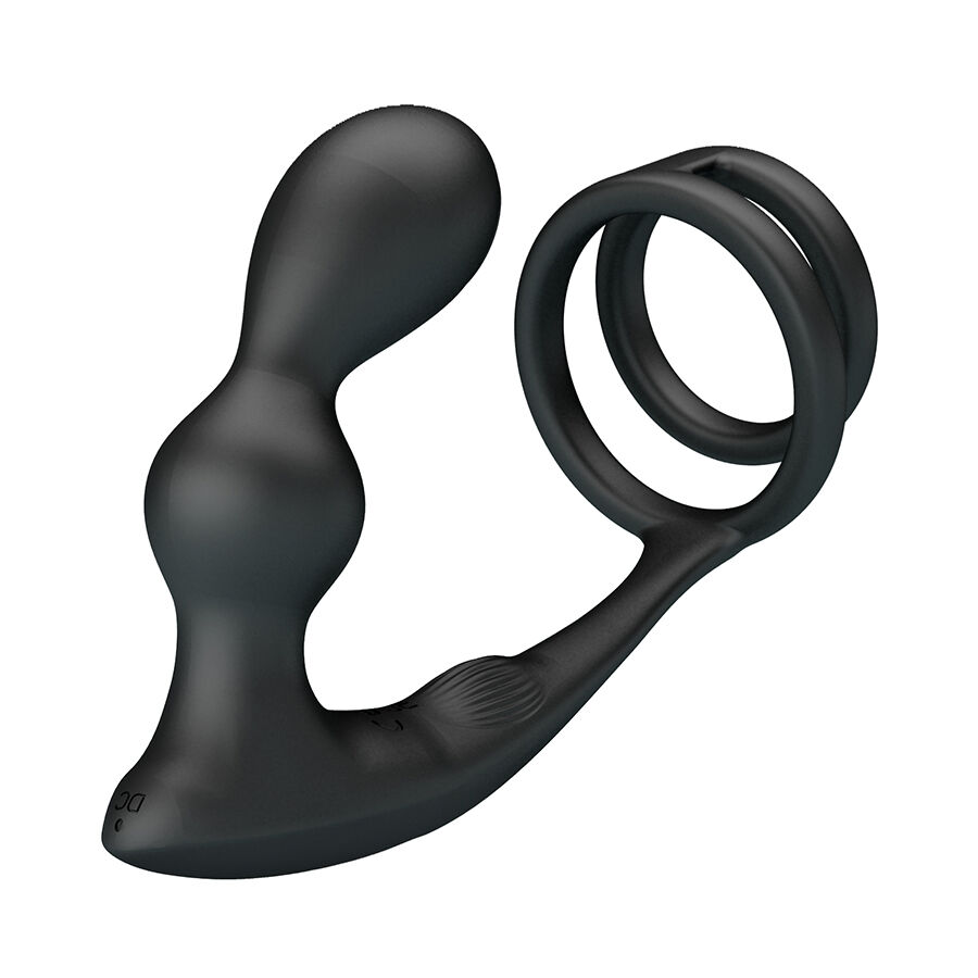 Mr Play-Dop Anal Vibrator cu Inel pentru Penis