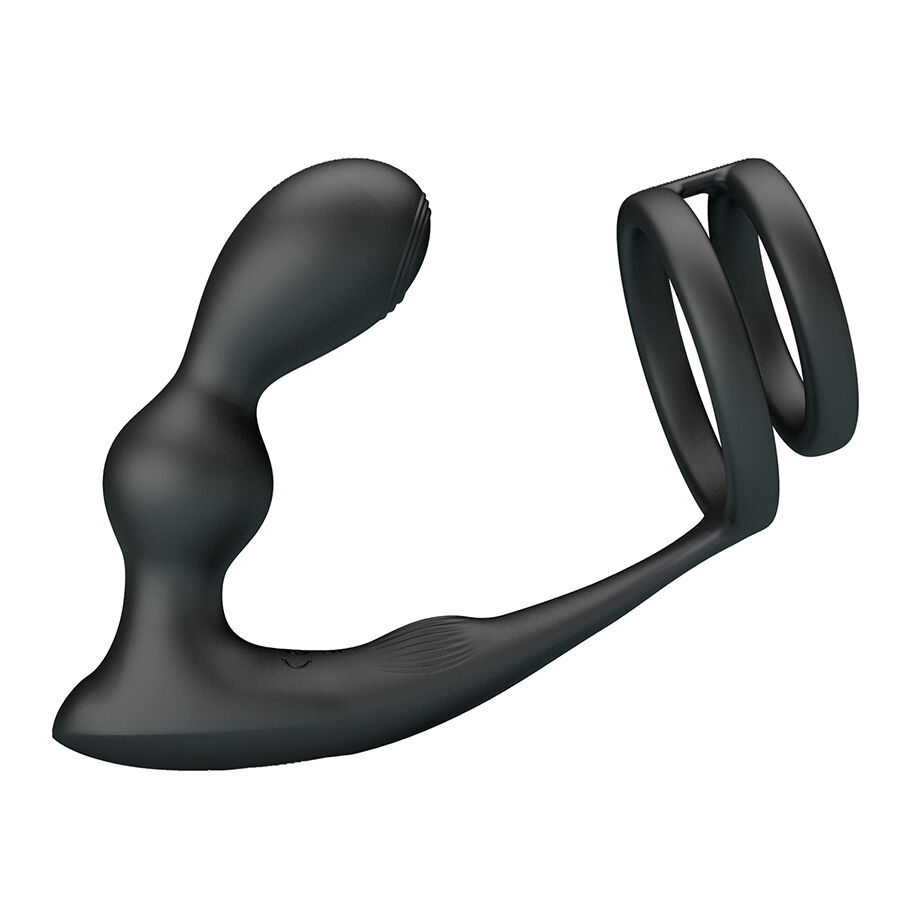 Mr Play-Dop Anal Vibrator cu Inel pentru Penis · Jucarii Anale (imaginea 5)