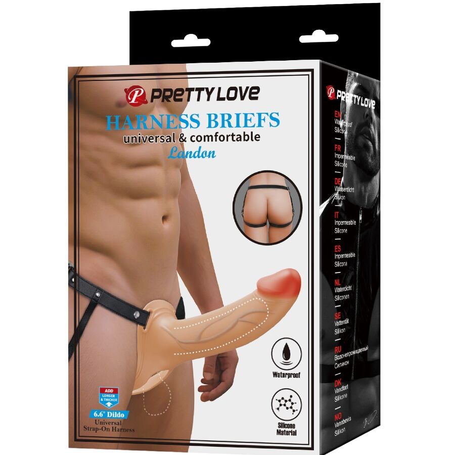 Harness Collection-Landon Light-skin Strap-on Vibrator-Silicon 4 img 220062 38836bd67d08d507efcc0701515e299b 1