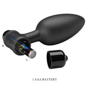 Mr Play-Super Power Dop Anal cu Vibrație-Silicon, 10 Trepte - imagine 6