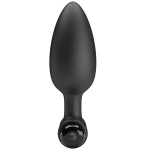 Mr Play-Super Power Dop Anal cu Vibrație-Silicon, 10 Trepte - imagine 3