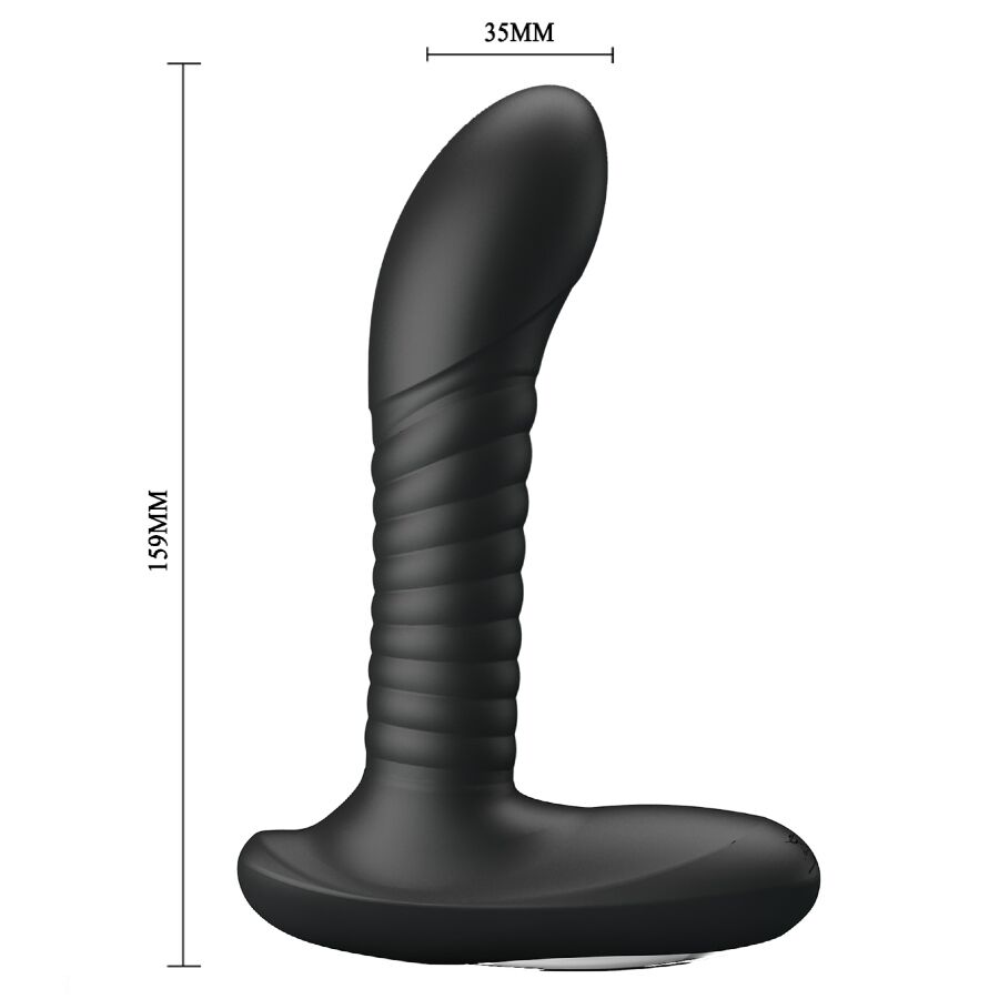 Mr Play-Masajer Prostatic cu Rotatie si Vibratie-Silicon, 12 6 img 220083 1d536c523ffc5606be149b75aef0fff6 1