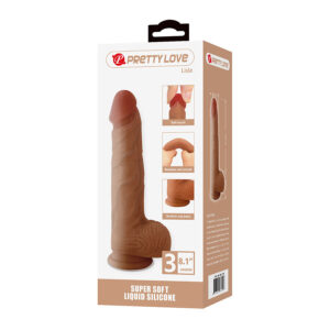 Dildos-Lisle Dildo Realist cu Ventuză 20.6 cm -ø- 4.2 cm-Silicon - imagine 7