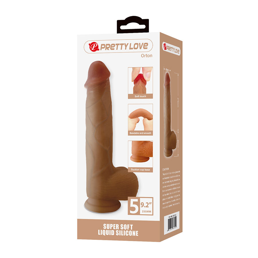 Dildos-Orton Dildo Realistic cu Ventuză 23.5 cm -ø- 4.9 cm-Silicon 6 img 220132 63c1f4b3914883038558cb8ff15287bc 1