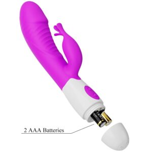High Tech-Rasmussen Purple G-spot Vibrator-12 Trepte, Silentios - imagine 4