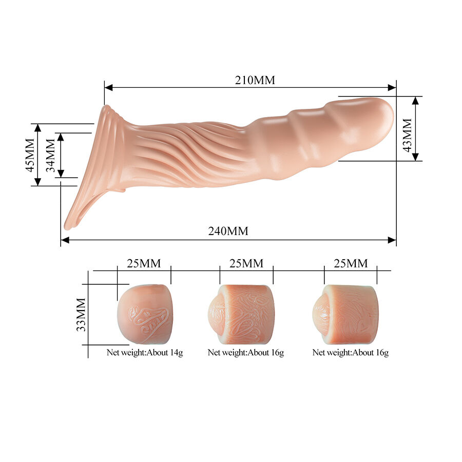For Him-Teacă Texturată pentru Penis cu Extensoare-TPE, Silentios 4 img 220166 41bdaf9e29bb3972f08c0ccbadd90f21 1