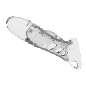 For Him-Pretty Love Manșon Transparent pentru Penis-TPE, Silentios 16 For Him-Pretty Love Manșon Transparent pentru Penis-TPE, Silentios - imagine 7