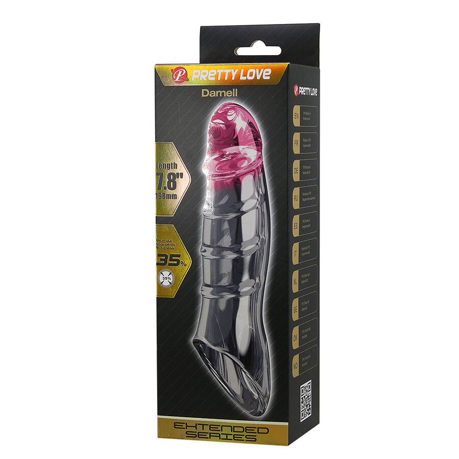 For Him-Darnell Husă pentru Penis Efect Transparent-TPE, Silentios 8 img 220207 00f3feb9b8c9e968ae9d5985c2f7801e 1