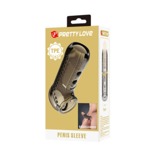 For Him-Manșon Texturat pentru Penis-TPE, Waterproof, Silentios - imagine 5