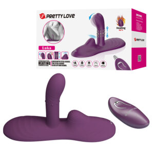 Remote Control-Luka Vibrator Sit-down cu Efect de Încălzire - imagine 5
