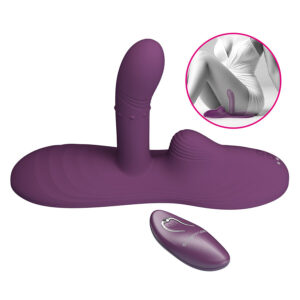 Remote Control-Luka Vibrator Sit-down cu Efect de Încălzire - imagine 8