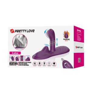 Remote Control-Luka Vibrator Sit-down cu Efect de Încălzire - imagine 3