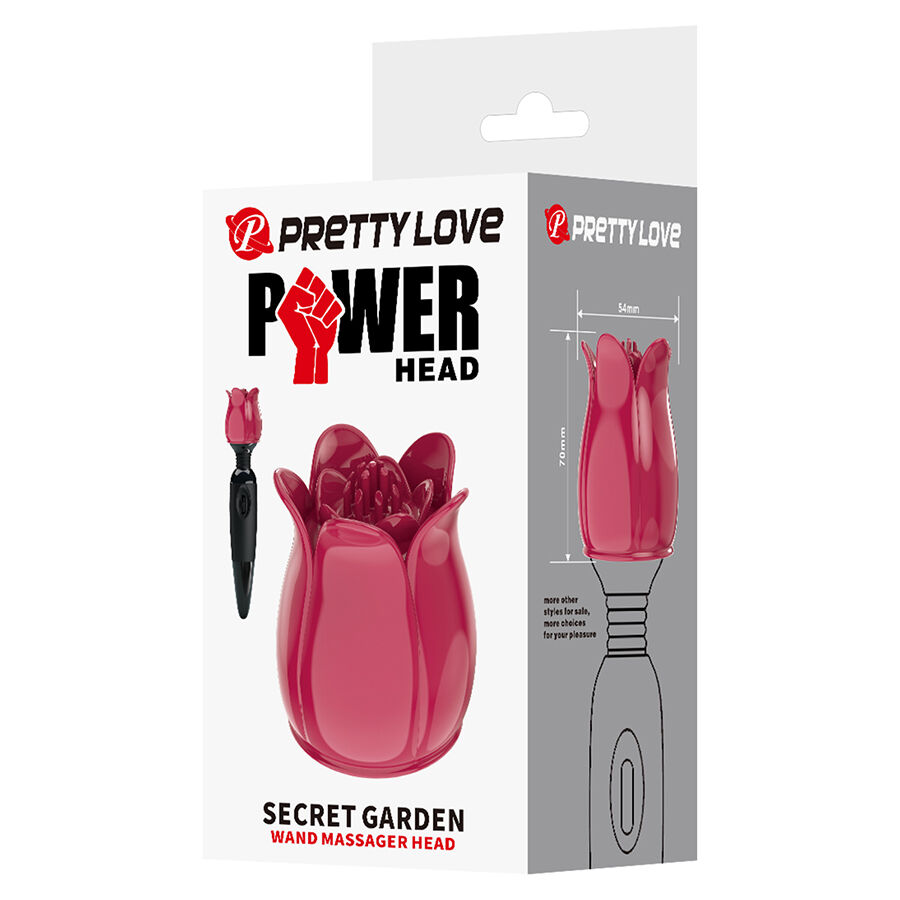 High Tech-Secret Garden Cap de Masaj Roz pentru Powerwand 4 img 220333 a74ca872488ea6fd47727d8278f1338f 1
