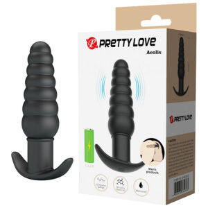 Anal Toys-Aeolis Plug Anal Vibrator-Silicon, 10 Trepte, Silentios - imagine 4