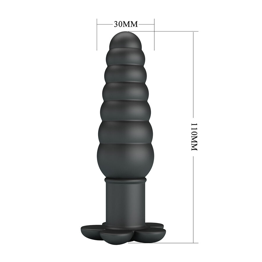 Anal Toys-Imron Dop Anal Vibrant, 10 Moduri, Negru-Silicon, 10 2 img 220356 378793013022ec2a0fcff9ce61d67cbc 1