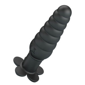 Anal Toys-Imron Dop Anal Vibrant, 10 Moduri, Negru-Silicon, 10 12 Anal Toys-Imron Dop Anal Vibrant, 10 Moduri, Negru-Silicon, 10 - imagine 3