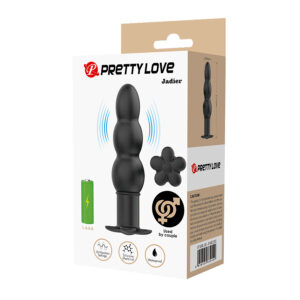 Anal Toys-Pretty Love Jadier Plug Anal Vibrant, Negru-Silicon 16 Anal Toys-Pretty Love Jadier Plug Anal Vibrant, Negru-Silicon - imagine 7
