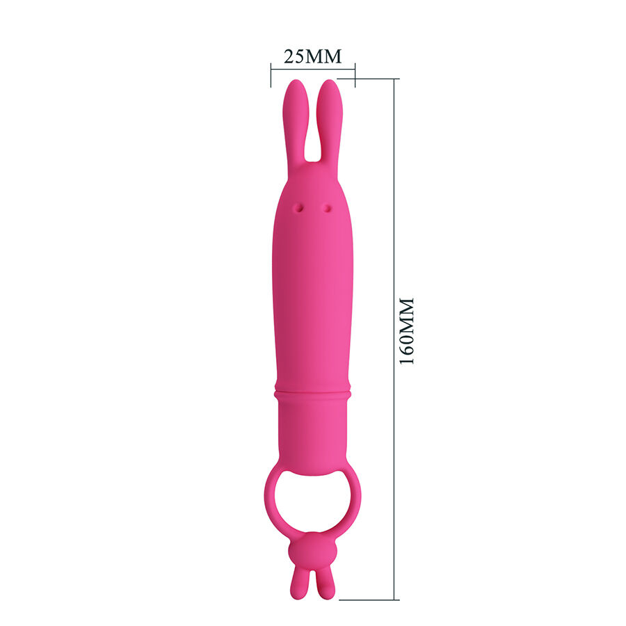 For Him-Delia Rabbit Vibrator cu Inel de Rezistență-Silicon, 10 3 img 220376 2e9b3dfaed7c7fc901828afd31a0cd0b 1