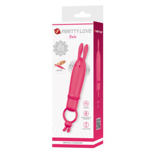 For Him-Delia Rabbit Vibrator cu Inel de Rezistență-Silicon, 10 17 For Him-Delia Rabbit Vibrator cu Inel de Rezistență-Silicon, 10 - imagine 8