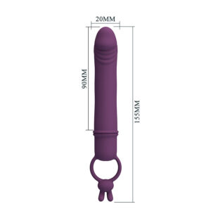 For Him-Cora Vibrator Forma de Penis cu Inel 12 For Him-Cora Vibrator Forma de Penis cu Inel - imagine 3
