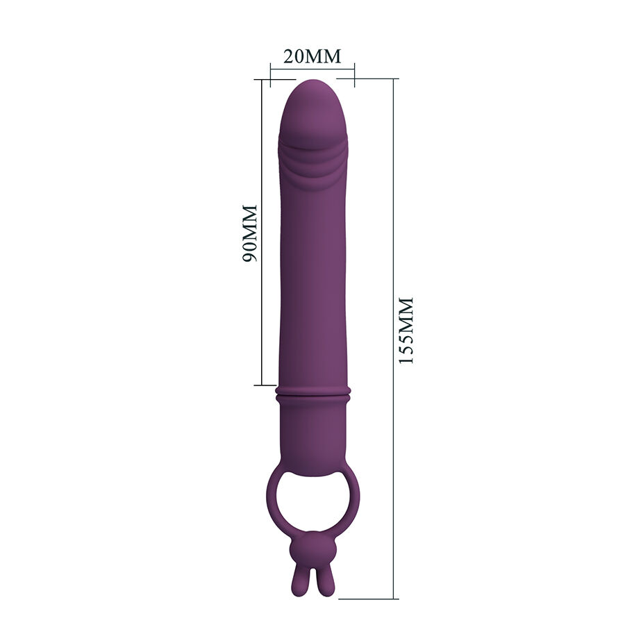For Him-Cora Vibrator Forma de Penis cu Inel 3 img 220384 6edf55a1989b072665f3fff1ff9de593 1