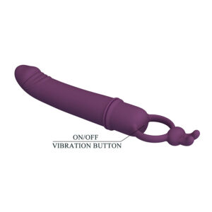 For Him-Cora Vibrator Forma de Penis cu Inel 14 For Him-Cora Vibrator Forma de Penis cu Inel - imagine 5