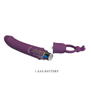 For Him-Cora Vibrator Forma de Penis cu Inel 15 For Him-Cora Vibrator Forma de Penis cu Inel - imagine 6